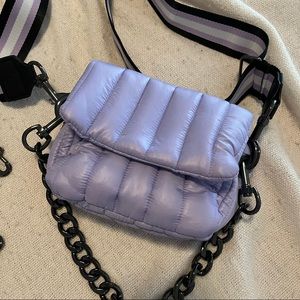 Think Royln Puffer Bar Bag - Lavender